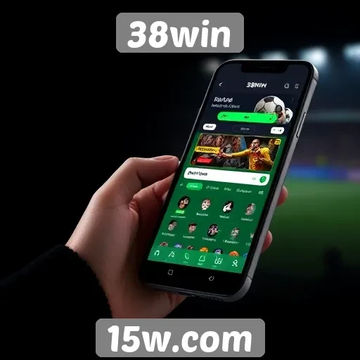 Funcionalidade da plataforma móvel do 38win